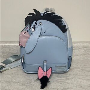 NWT Disney Loungefly Eeyore Blue Mini Backpack Winnie the Pooh NEW Collectible